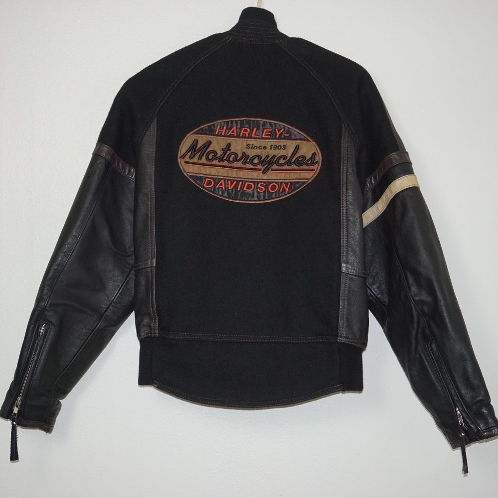 Black Harley-Davidson Bomber Jacket